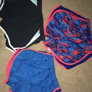 Bundle of Nike and Under Armour shorts